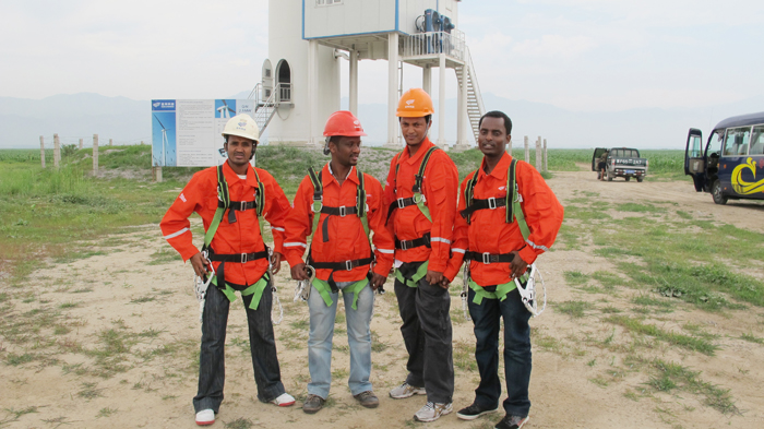 埃塞俄比項目部雇傭當地員工，提升就業率（Project Department of Ethiopia employed local personnel to improve the employment rate.）.JPG